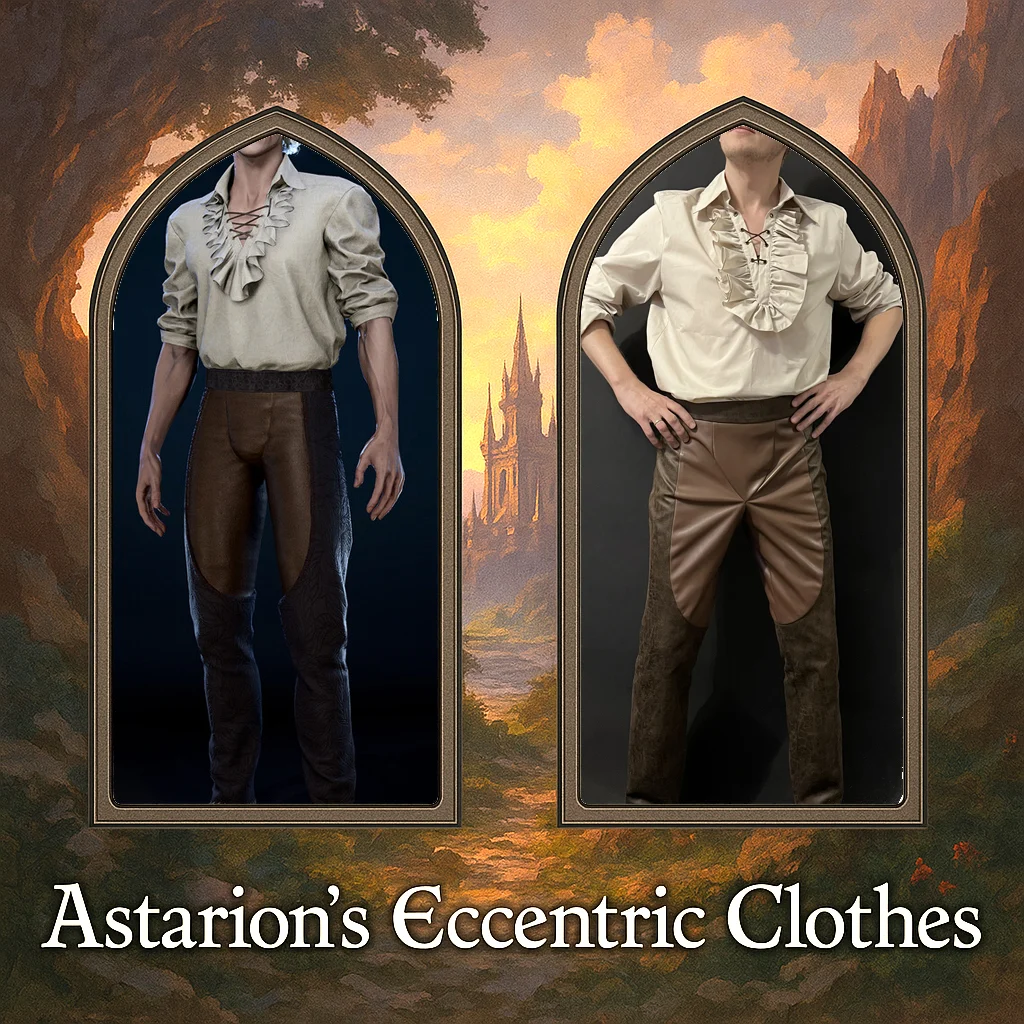 Сорочка та штани Astarion Eccentrics