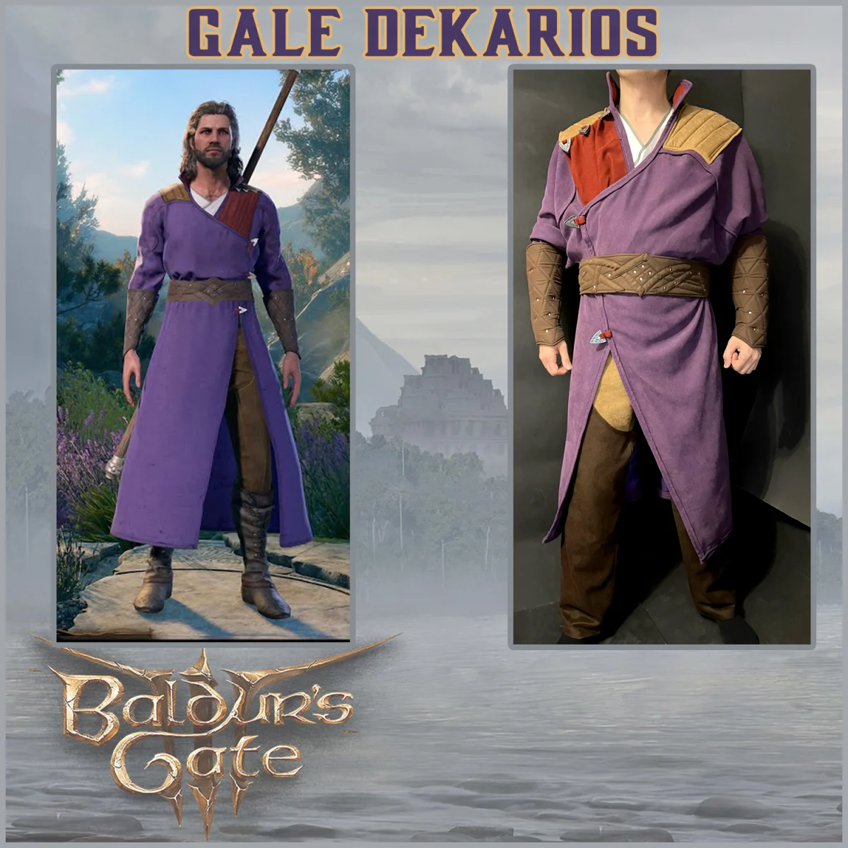 Костюм Gale Dekarios — Baldur’s Gate 3